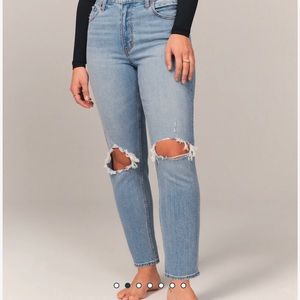 Abercrombie White Jeans